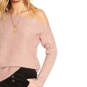Treasure & Bond Off the Shoulder Sweater XS